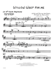 Willow Weep for Me: B-flat Tenor Saxophone