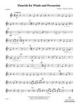 Flourish for Winds and Percussion: 1st F Horn mini preview