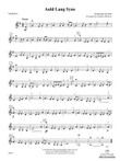 Auld Lang Syne: 1st Violin