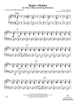 Bugler's Holiday for Three Violins and String Orchestra: Piano Accompaniment