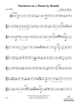 Variations on a Theme by Handel: 1st F Horn