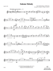 Solemn Melody: 2nd Flute