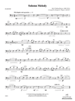 Solemn Melody: Bassoon