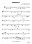 Solemn Melody: 4th F Horn