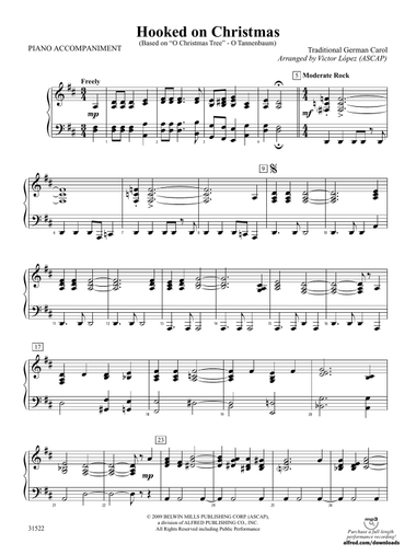Hooked on Christmas: Piano Accompaniment