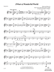 (What A) Wonderful World: 2nd Violin