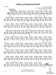 (What A) Wonderful World: Drums