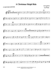 A Christmas Sleigh Ride: E-flat Baritone Saxophone