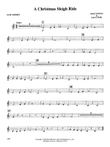 A Christmas Sleigh Ride: 1st B-flat Cornet