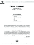 Blue Tango: Score mini preview