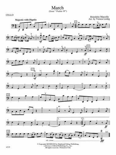 March from 