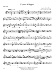 Fiocco Allegro: 2nd Violin