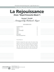 La Rejouissance from the 