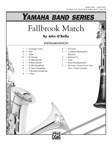 Fallbrook March: Score