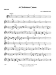 A Christmas Canon: 2nd Violin