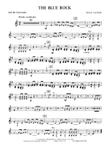 The Blue Rock (with optional Drum Set part): 2nd B-flat Clarinet
