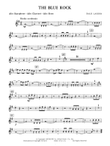 The Blue Rock (with optional Drum Set part): E-flat Alto Saxophone