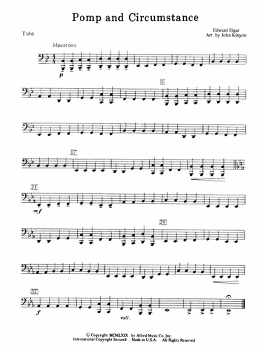 Pomp and Circumstance: Tuba