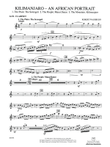 Kilimanjaro: An African Portrait: 1st B-flat Clarinet