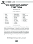 Trittico: Score