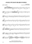 Angels We Have Heard on High: 2nd B-flat Clarinet mini preview
