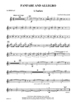 Fanfare and Allegro: 1st F Horn