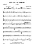 Fanfare and Allegro: 2nd F Horn