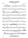 Medieval Legend (A Fantasy for Band): Bassoon mini preview