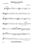 Medieval Legend (A Fantasy for Band): E-flat Alto Saxophone mini preview