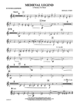 Medieval Legend (A Fantasy for Band): B-flat Tenor Saxophone mini preview
