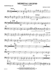 Medieval Legend (A Fantasy for Band): Baritone B.C. mini preview