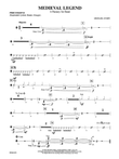 Medieval Legend (A Fantasy for Band): 2nd Percussion mini preview