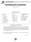 Ramsgate March: Score mini preview