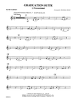 Graduation Suite (Processional: Pomp and Circumstance March No. 1 / Recessional: Rondeau from Premiere Suite): 2nd B-flat Clarinet