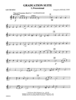 Graduation Suite (Processional: Pomp and Circumstance March No. 1 / Recessional: Rondeau from Premiere Suite): 1st B-flat Trumpet