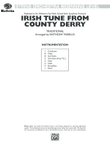 Irish Tune from County Derry: Score