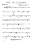 You're a Mean One, Mr. Grinch: B-flat Bass Clarinet