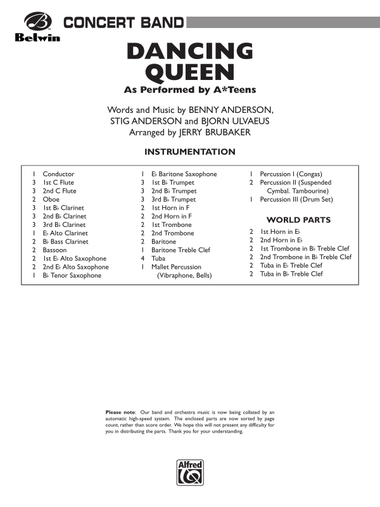 Dancing Queen: Score