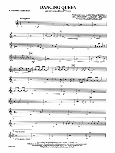 Dancing Queen: Baritone T.C.