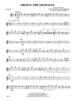 Frosty the Snowman: Flute