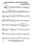 Happy Birthday Around the World: 2nd B-flat Clarinet