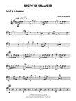 Ben's Blues: 2nd E-flat Alto Saxophone mini preview
