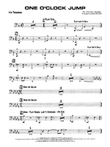 One O'Clock Jump: 4th Trombone