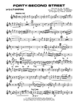 Forty-Second Street: E-flat Alto Saxophone