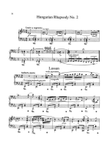 Liszt: Hungarian Rhapsodies (Nos. 1 & 2)