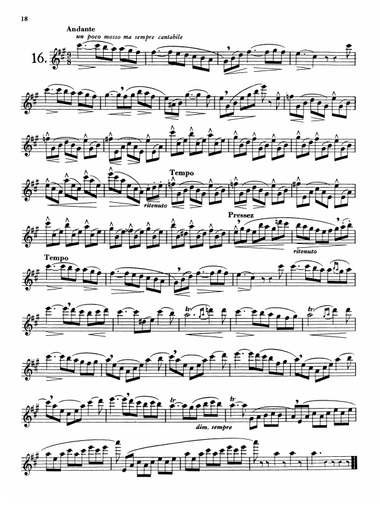 Gariboldi: Twenty Studies, Op. 132