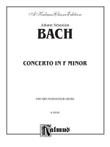 Bach: Piano Concerto in F Minor mini preview