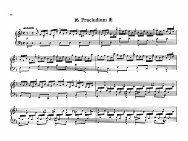 Bach: Notebook for Wilhelm Friedemann Bach