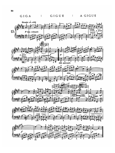 Bach: Twenty Three Easy Pieces (Ed. Mugellini)