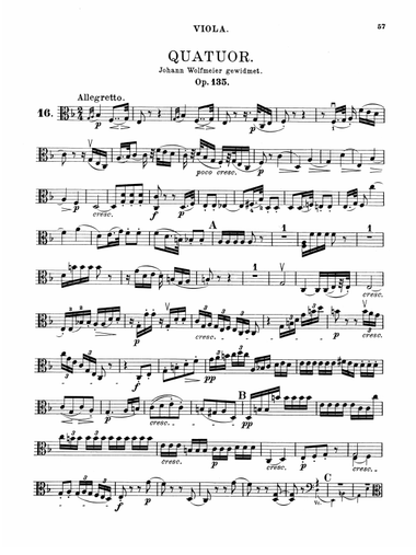 Beethoven: String Quartet, Op. 135 No. 16
